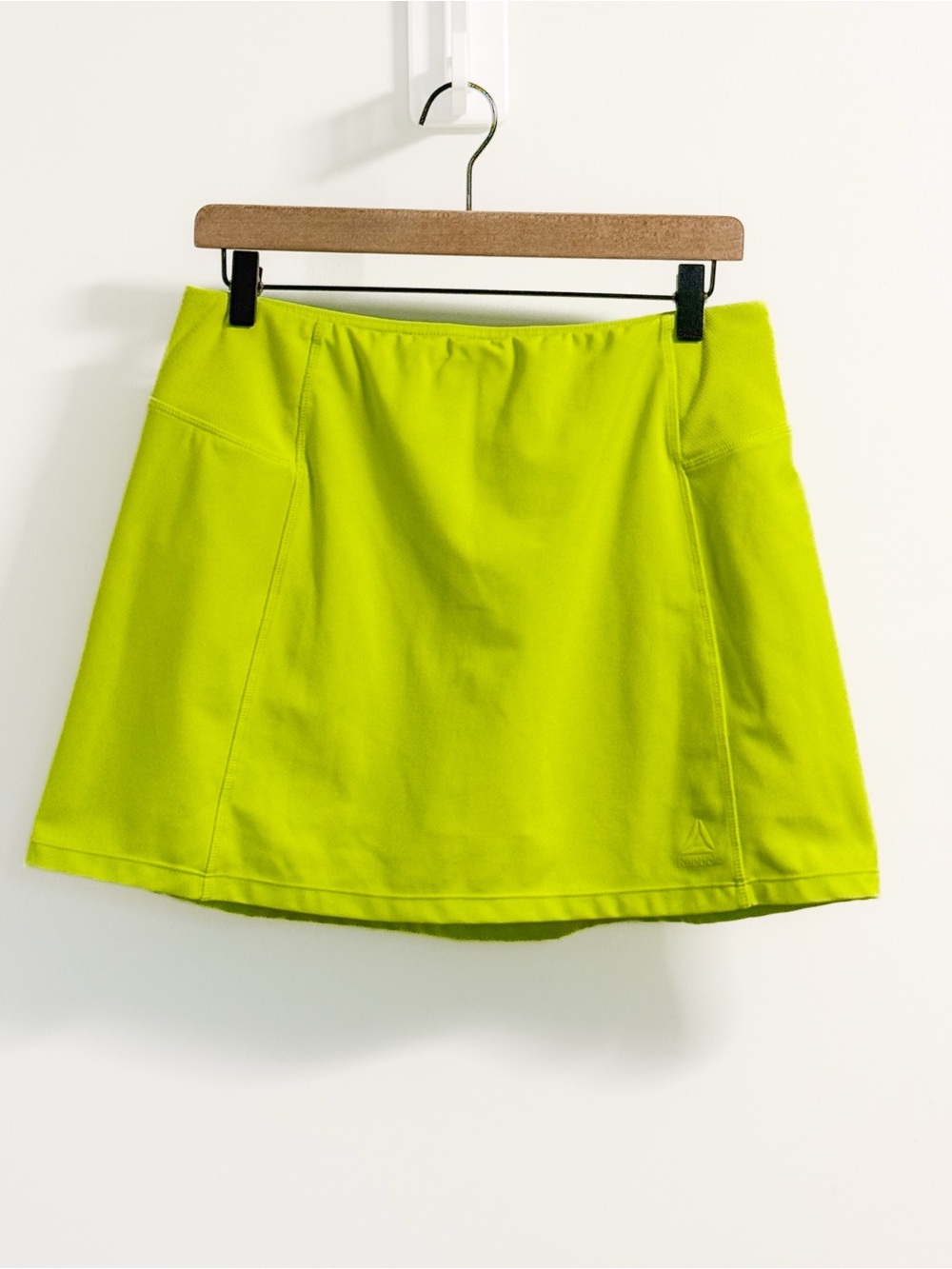 Reebok Neon Yellow Pull-On Skort Size LG